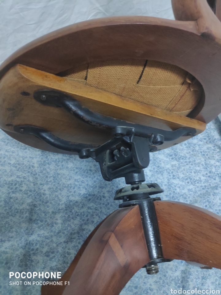 Antig&uuml;edades: Sill&oacute;n giratorio - Foto 6