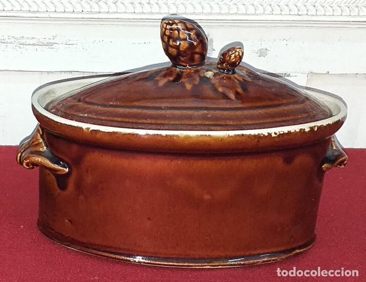 Antig&uuml;edades: RECIPIENTE DE CER&Aacute;MICA CATALANA - Foto 8