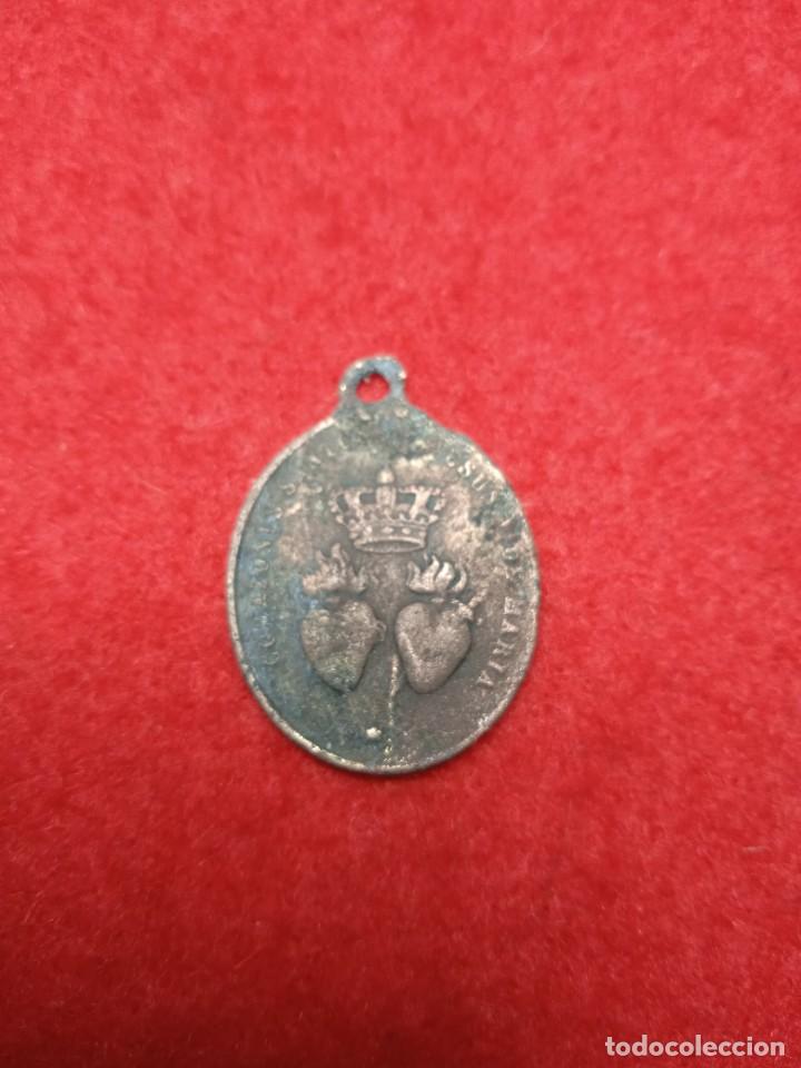 Antig&uuml;edades: Antigua Medalla Religiosa - Foto 1