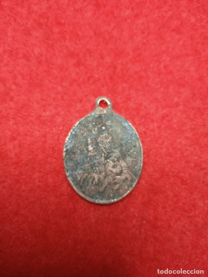 Antig&uuml;edades: Antigua Medalla Religiosa - Foto 2