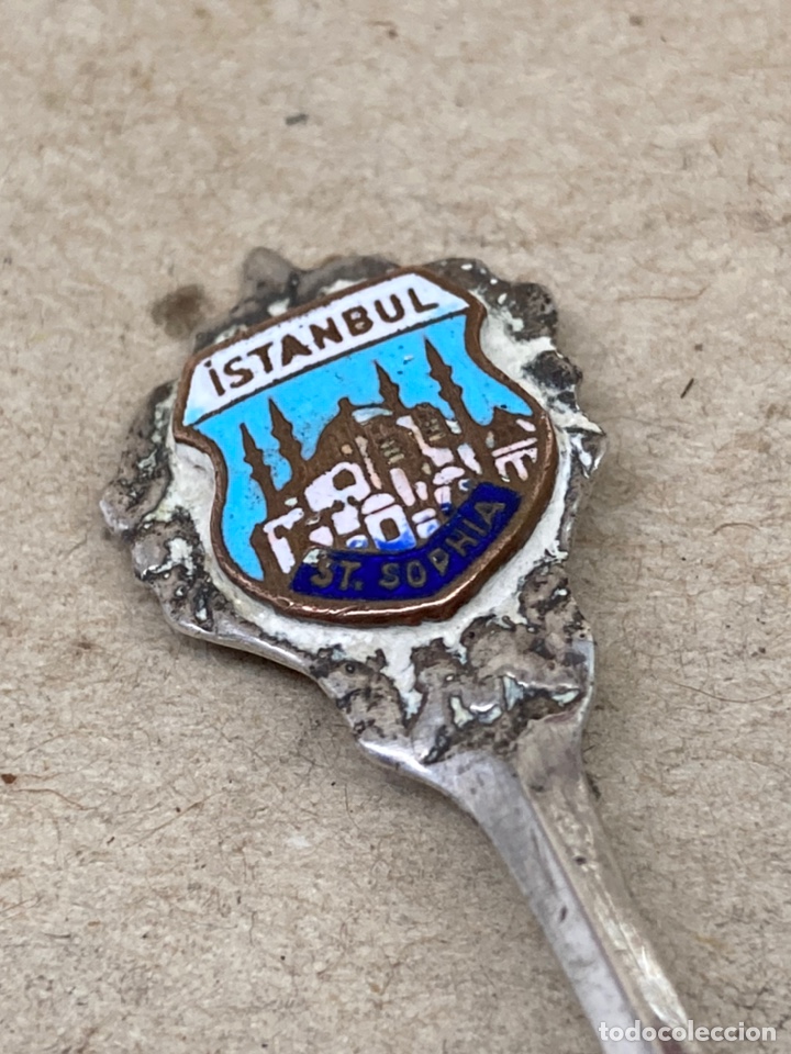 Antig&uuml;edades: Cuchara de plata Istanbul - Foto 2