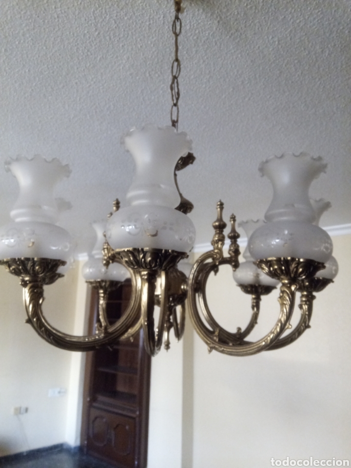 Antig&uuml;edades: Lampara antigua - Foto 1