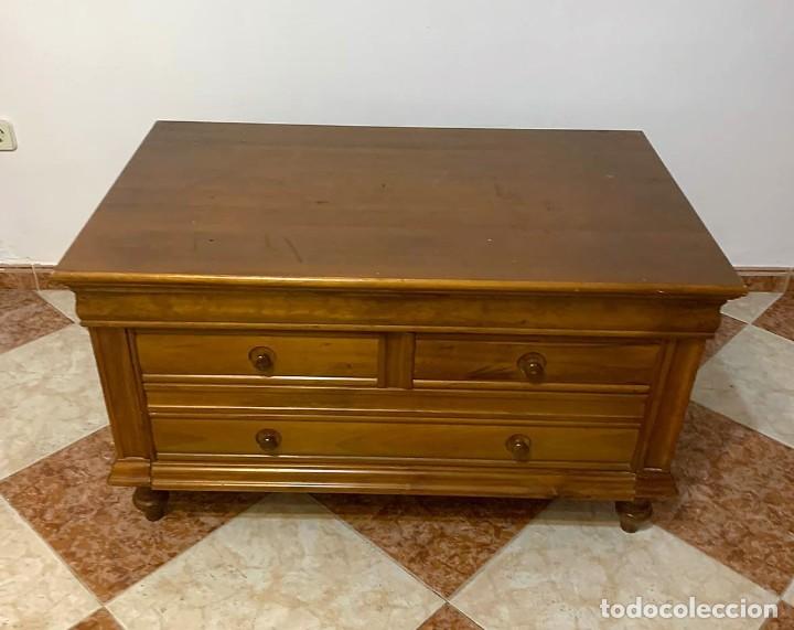 Antig&uuml;edades: MESA AUXILIAR COVERTIBLE EN CAMA DE 90 - Foto 2