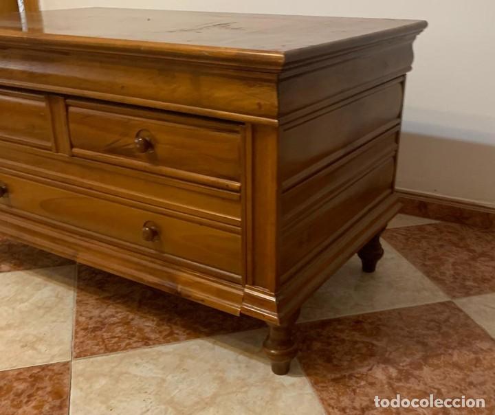 Antig&uuml;edades: MESA AUXILIAR COVERTIBLE EN CAMA DE 90 - Foto 4