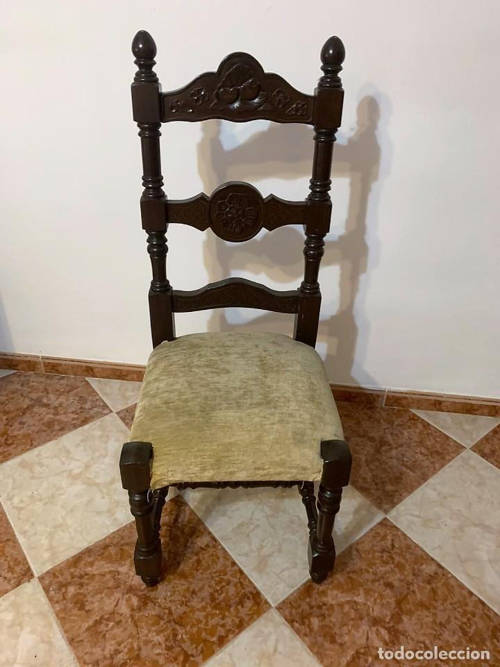 Antig&uuml;edades: SILLA TORNEADA - Foto 2