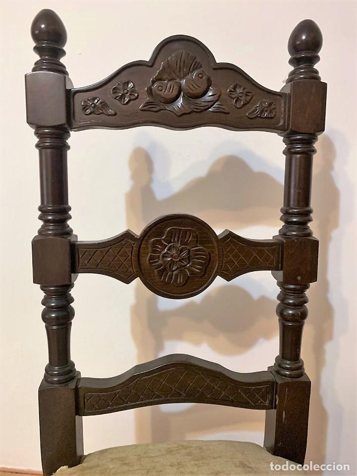Antig&uuml;edades: SILLA TORNEADA - Foto 3
