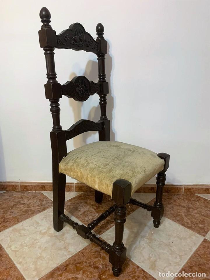 Antig&uuml;edades: SILLA TORNEADA - Foto 4
