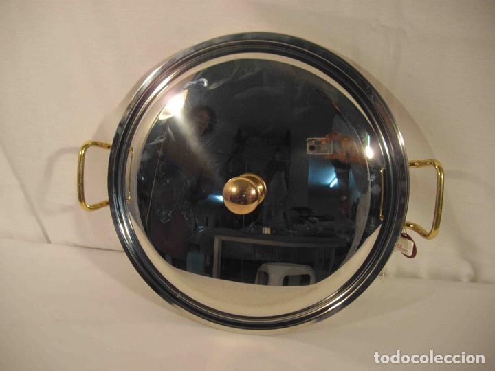 Antig&uuml;edades: CAZUELA INOX - Foto 1