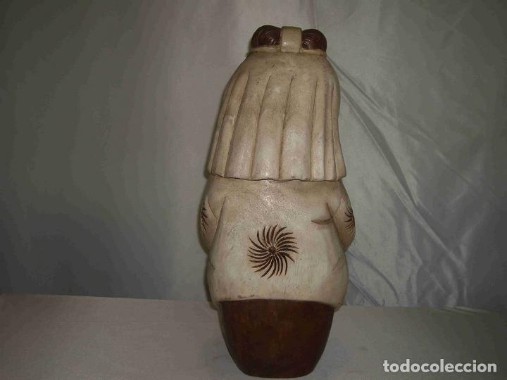 Antig&uuml;edades: TALLA MADERA NOVIA - Foto 3