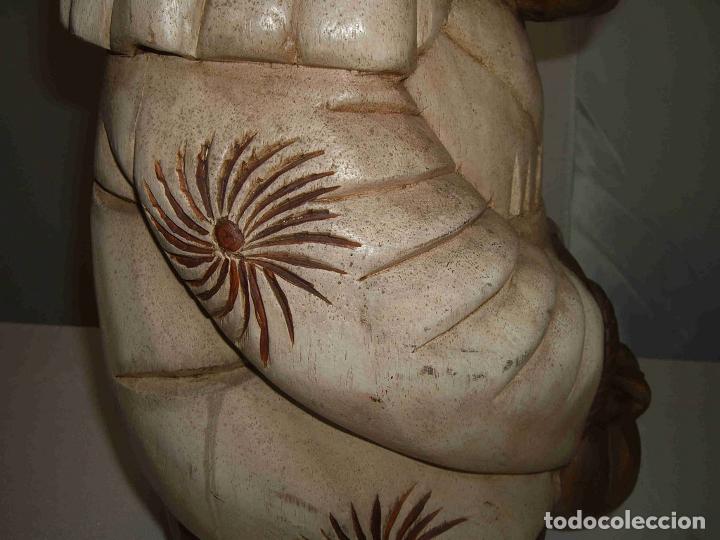 Antig&uuml;edades: TALLA MADERA NOVIA - Foto 5