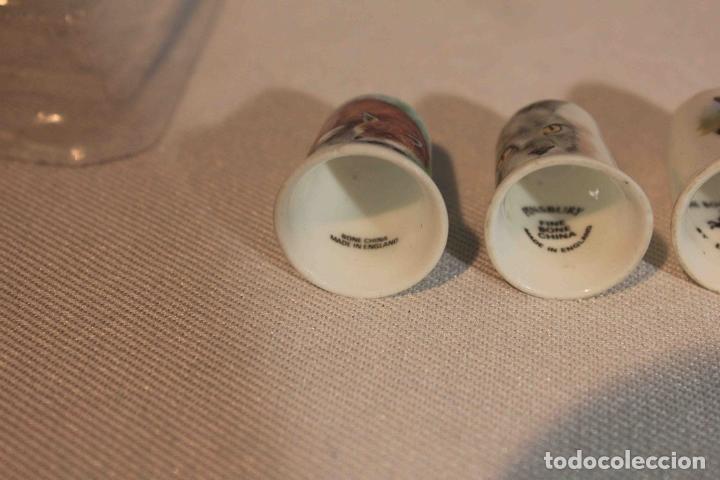 Antig&uuml;edades: SET DE 25 DEDALES PORCELANA - Foto 5
