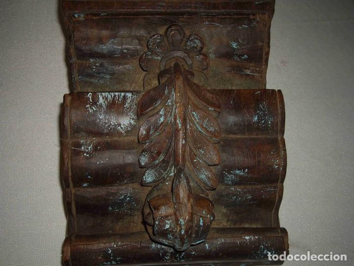 Antig&uuml;edades: M&Eacute;NSULA MADERA MODELO 171810 - Foto 1