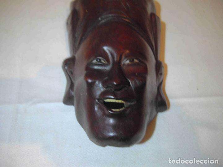 Antig&uuml;edades: MASCARA ORIENTAL TALLA MADERA E - Foto 2