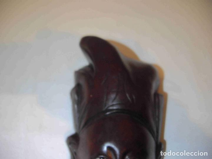 Antig&uuml;edades: MASCARA ORIENTAL TALLA MADERA E - Foto 6