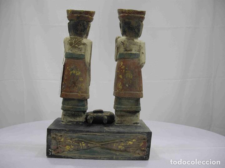 Antig&uuml;edades: FIGURA PAREJA INDONESA - Foto 2