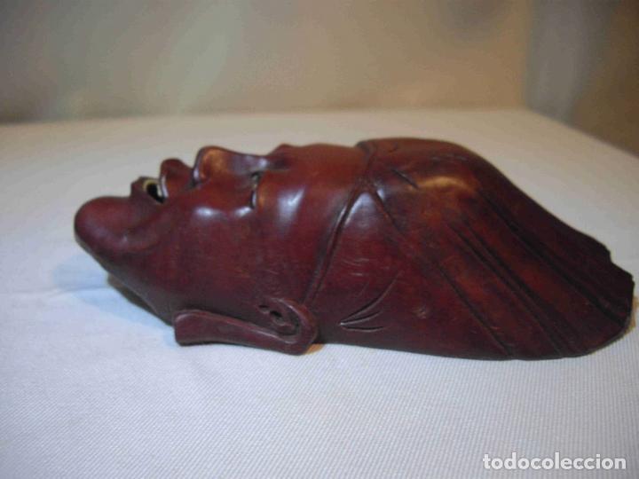 Antig&uuml;edades: MASCARA ORIENTA TALLA MADERA C - Foto 2