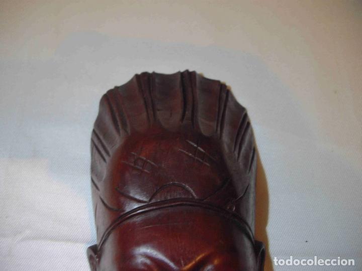 Antig&uuml;edades: MASCARA ORIENTA TALLA MADERA C - Foto 5