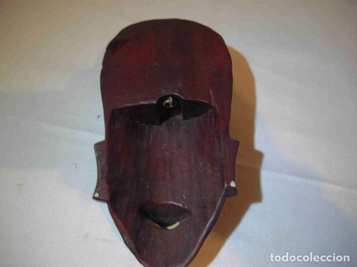 Antig&uuml;edades: MASCARA ORIENTA TALLA MADERA C - Foto 6