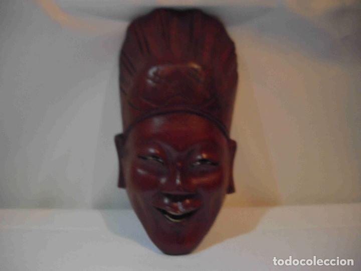 Antig&uuml;edades: MASCARA ORIENTA TALLA MADERA C - Foto 1