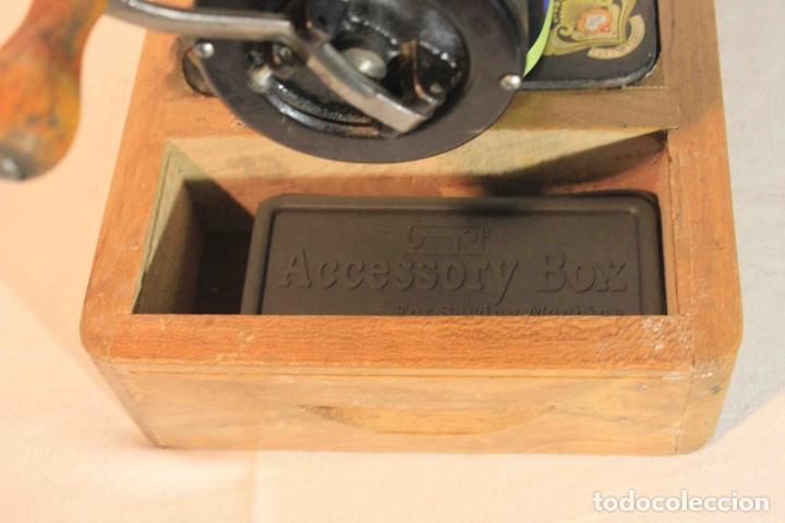 Antig&uuml;edades: MAQUINA COSER SOBREMESA - Foto 7