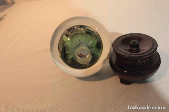 Antig&uuml;edades: BOLA CRISTAL PINTADA INTERIOR 16 &nbsp;&nbsp;&nbsp;&nbsp;&nbsp; - Foto 9
