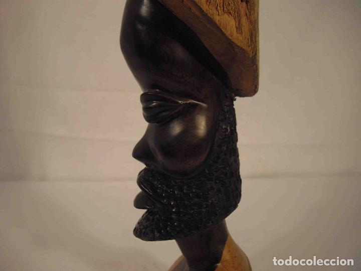 Antig&uuml;edades: FIGURA TALLA BARBA - Foto 7