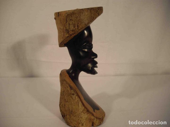 Antig&uuml;edades: FIGURA TALLA PERILLA - Foto 3