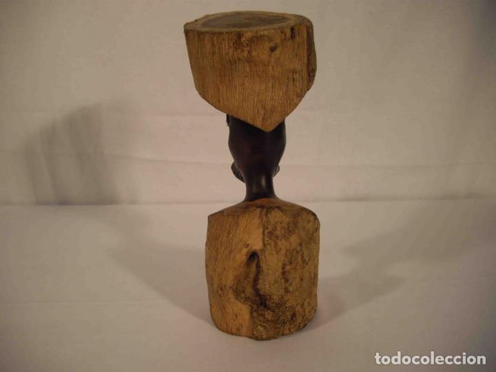 Antig&uuml;edades: FIGURA TALLA PERILLA - Foto 5