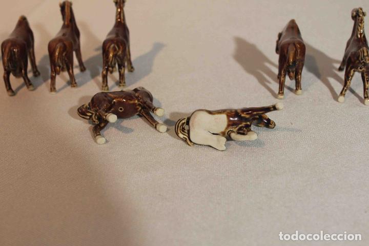 Antig&uuml;edades: SET 8 CABALLOS PORCELANA &nbsp;&nbsp;&nbsp;&nbsp;&nbsp;&nbsp;&nbsp;&nbsp;&nbsp;&nbsp;&nbsp;&nbsp;&nbsp; - Foto 7