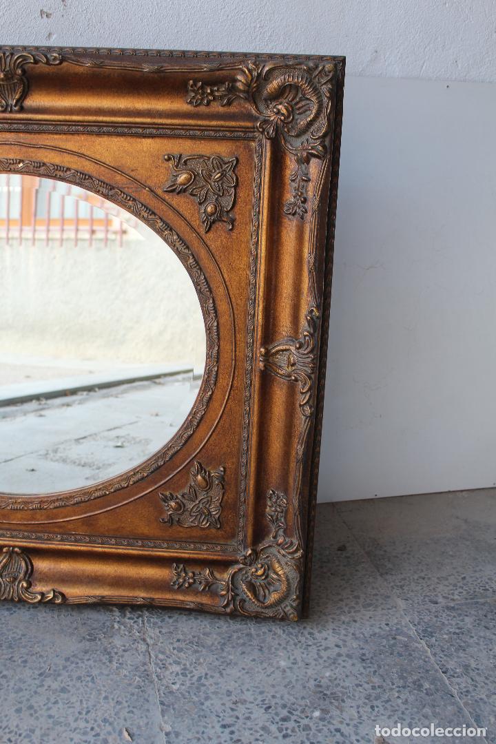 Antig&uuml;edades: espejo de madera y resina - Foto 7