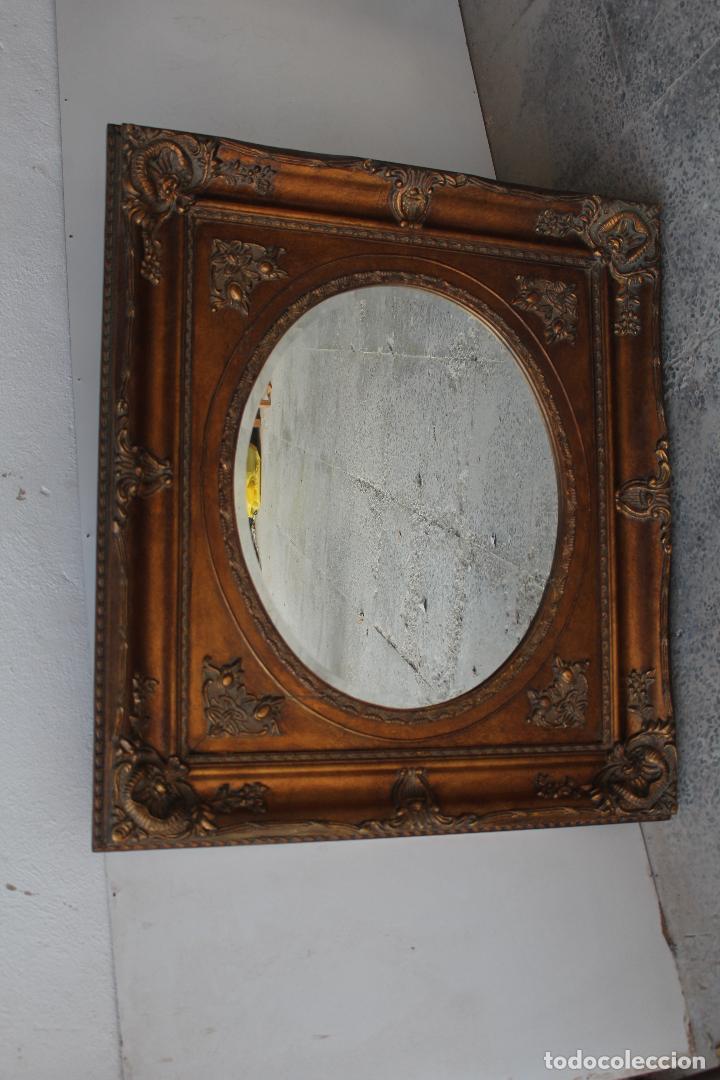 Antig&uuml;edades: espejo de madera y resina - Foto 9