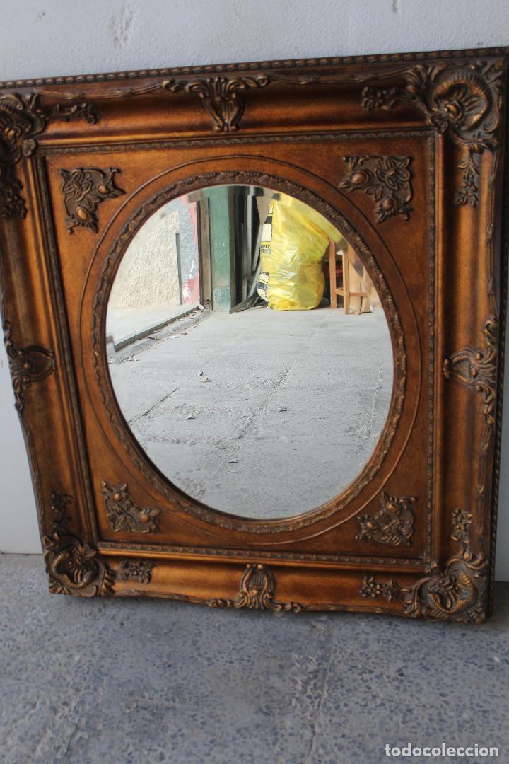 Antig&uuml;edades: espejo de madera y resina - Foto 12