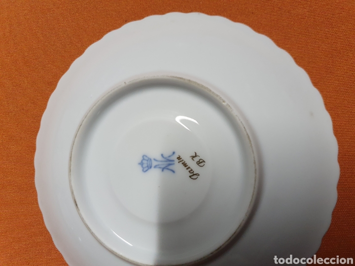 Antig&uuml;edades: Conjunto de Tazas Porcelana - Foto 3