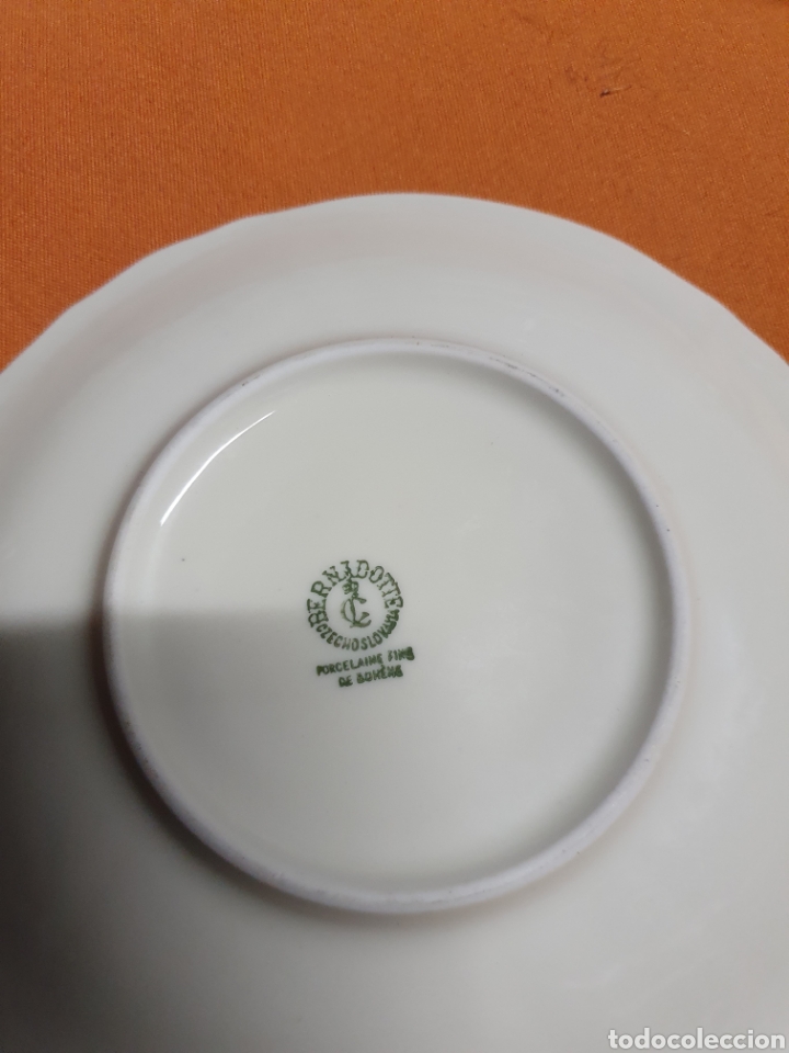 Antig&uuml;edades: Conjunto de Tazas Porcelana - Foto 2