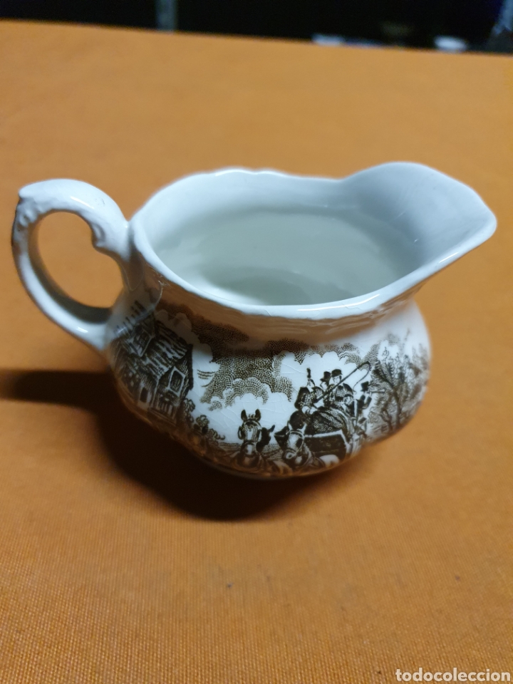 Antig&uuml;edades: Lechera Porcelana Inglesa - Foto 1
