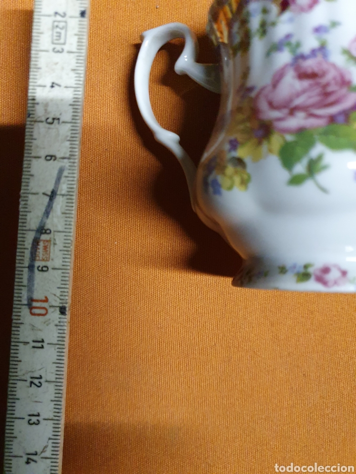Antig&uuml;edades: Lechera Porcelana - Foto 2