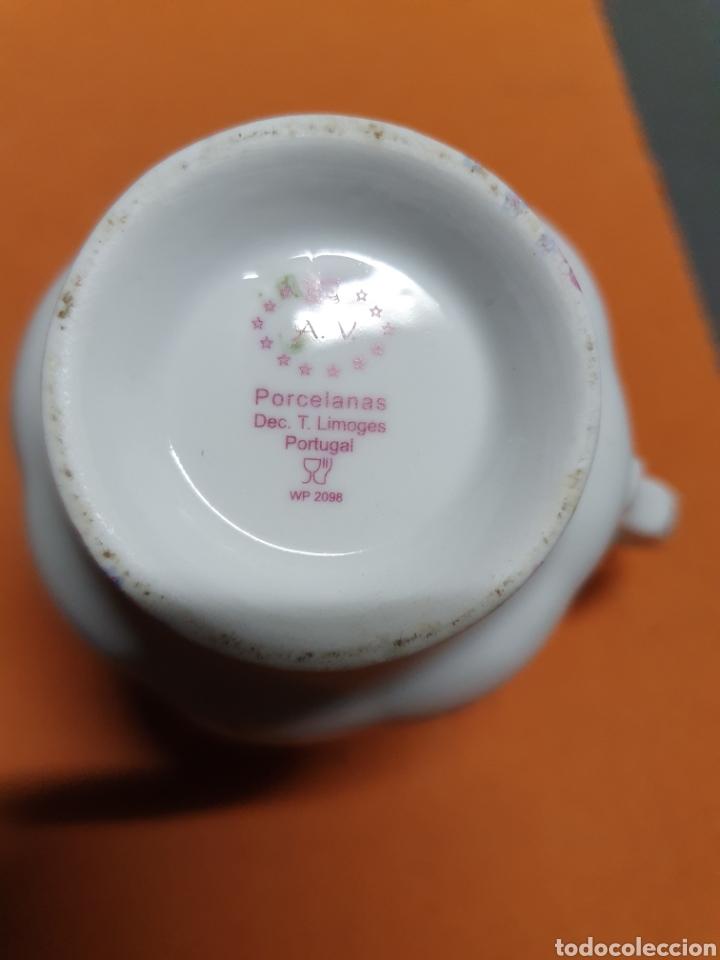 Antig&uuml;edades: Lechera Porcelana - Foto 3