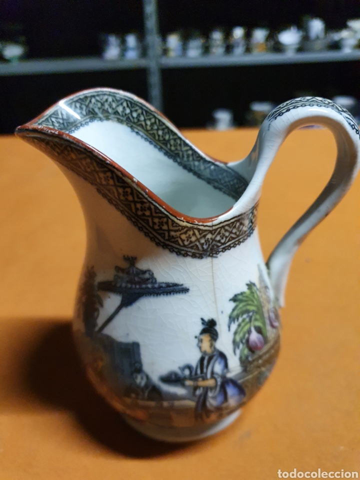 Antig&uuml;edades: Lechera Porcelana - Foto 2