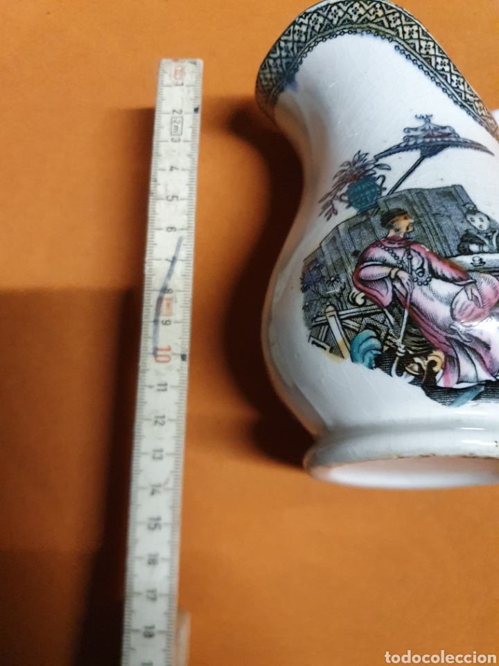 Antig&uuml;edades: Lechera Porcelana - Foto 3