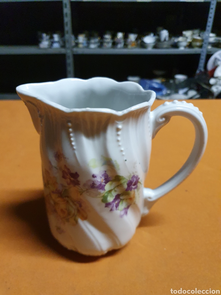 Antig&uuml;edades: Lechera Porcelana - Foto 1