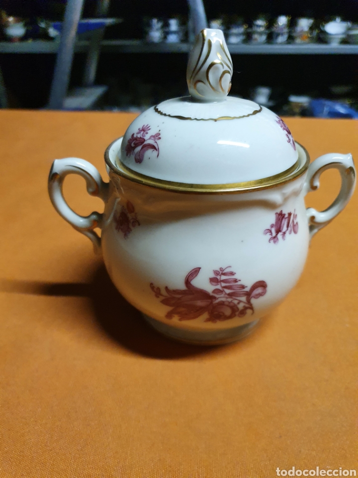 Antig&uuml;edades: Azucarero Porcelana - Foto 1