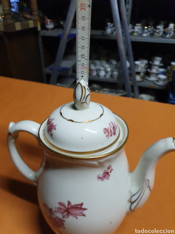 Antig&uuml;edades: Cafetera Porcelana - Foto 2