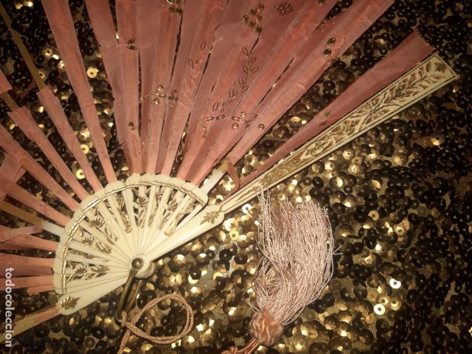 Antig&uuml;edades: 2 ABANICOS EPOCA IMPERIO 1780 APROX..... - Foto 5