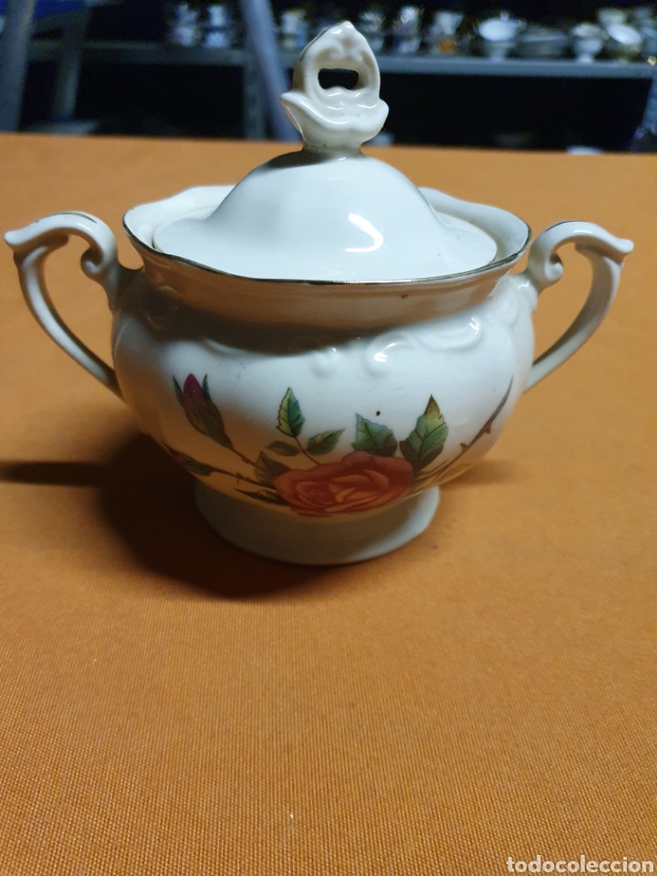 Antig&uuml;edades: Azucarero Porcelana - Foto 1