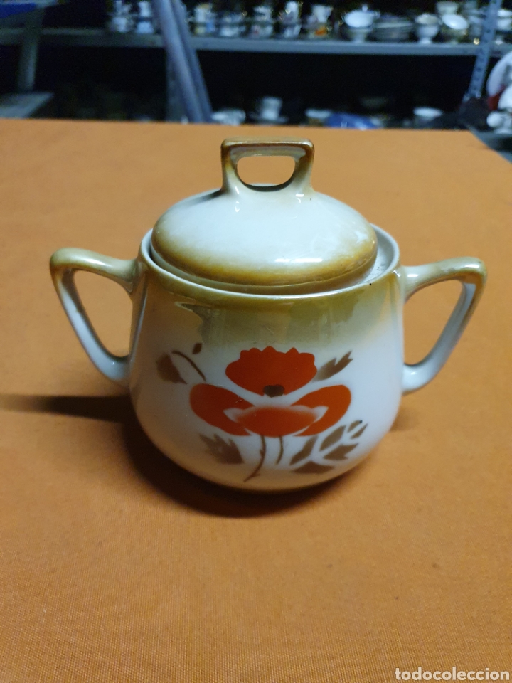 Antig&uuml;edades: Azucarero Porcelana - Foto 1