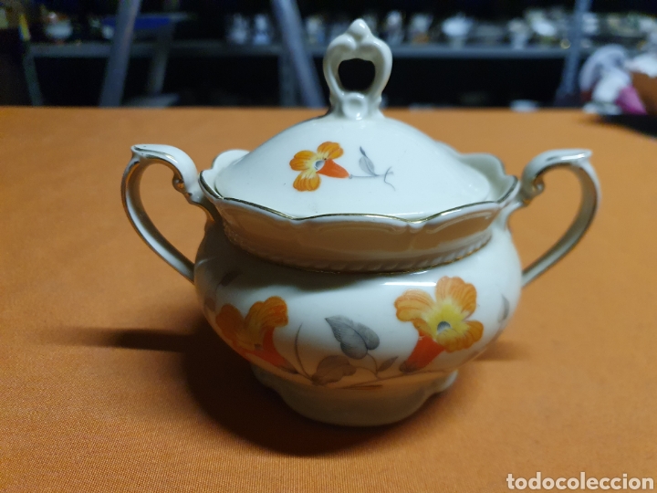 Antig&uuml;edades: Azucarero Porcelana - Foto 1