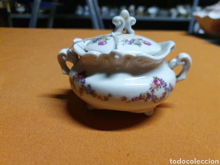 Antig&uuml;edades: Azucarero Porcelana - Foto 1
