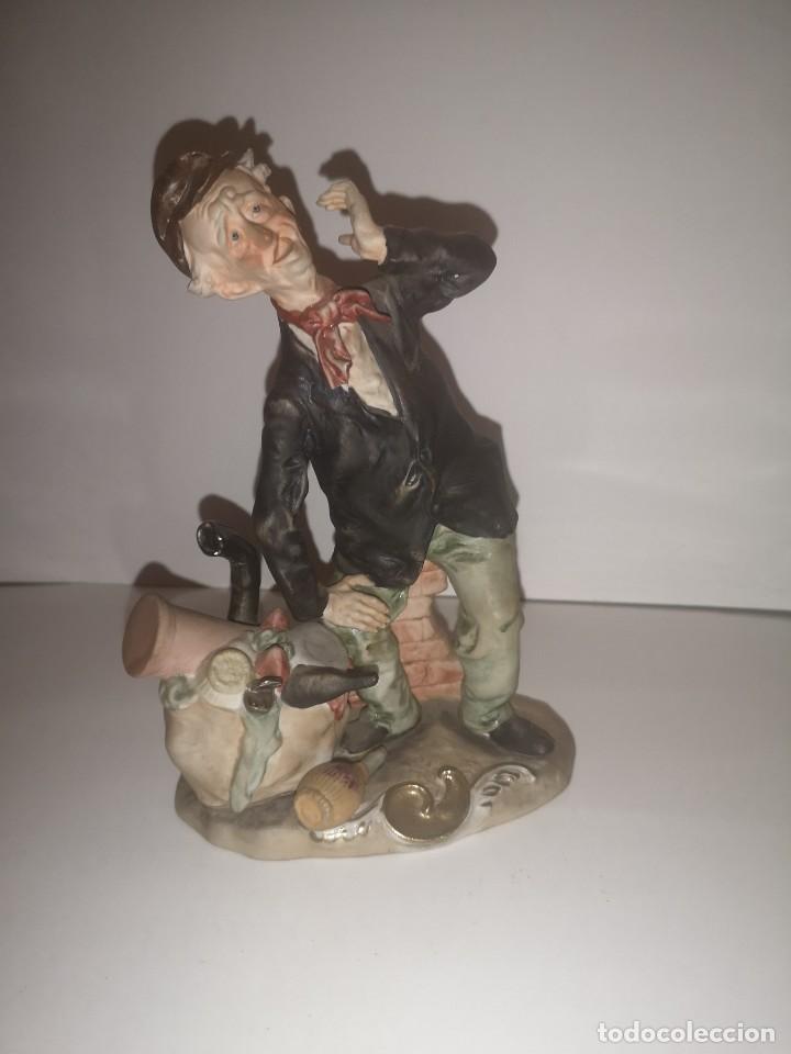 Antig&uuml;edades: Figura Biscuit Bruno Capodimonte - Foto 1