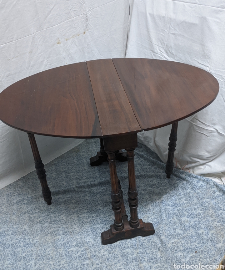 Antig&uuml;edades: Mesa con alas - Foto 4