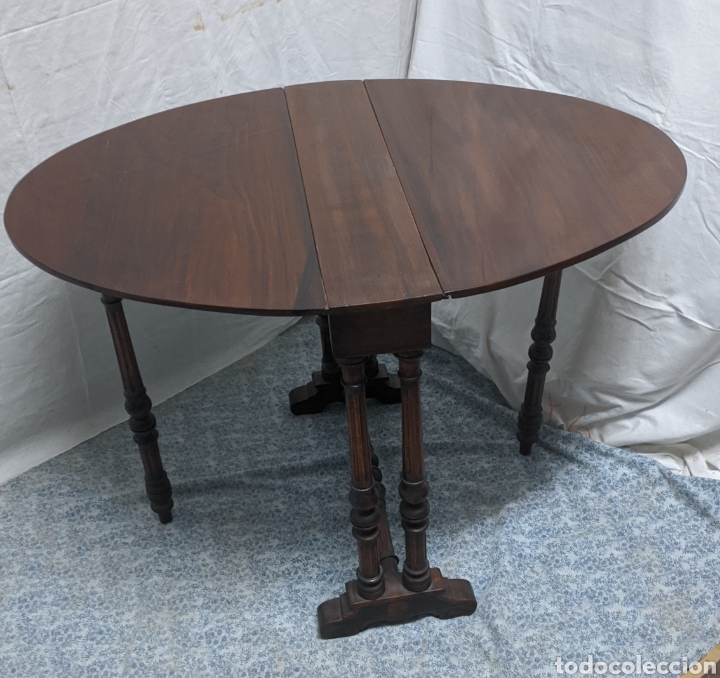 Antig&uuml;edades: Mesa con alas - Foto 5